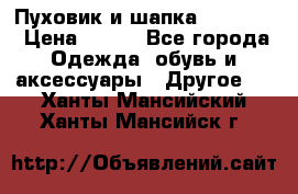 Пуховик и шапка  Adidas  › Цена ­ 100 - Все города Одежда, обувь и аксессуары » Другое   . Ханты-Мансийский,Ханты-Мансийск г.